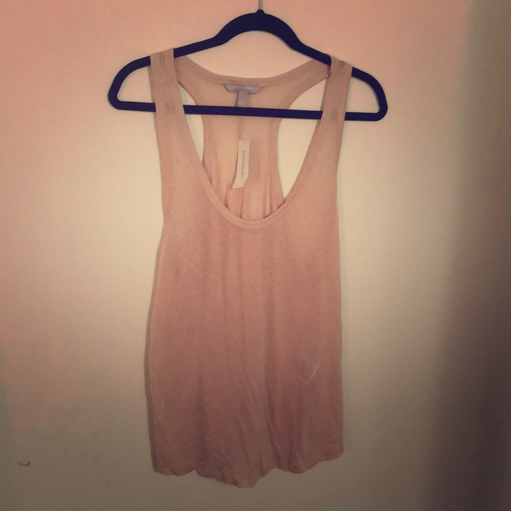 Blush Pink Razor back tank